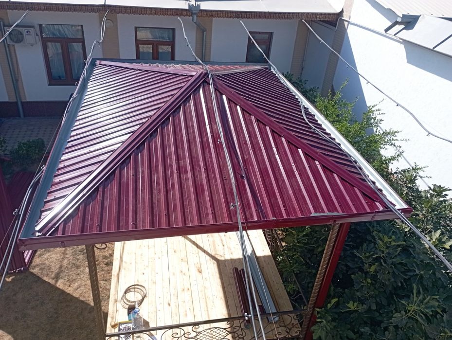 Том Крыша навес бисетка тарнов слиф установка