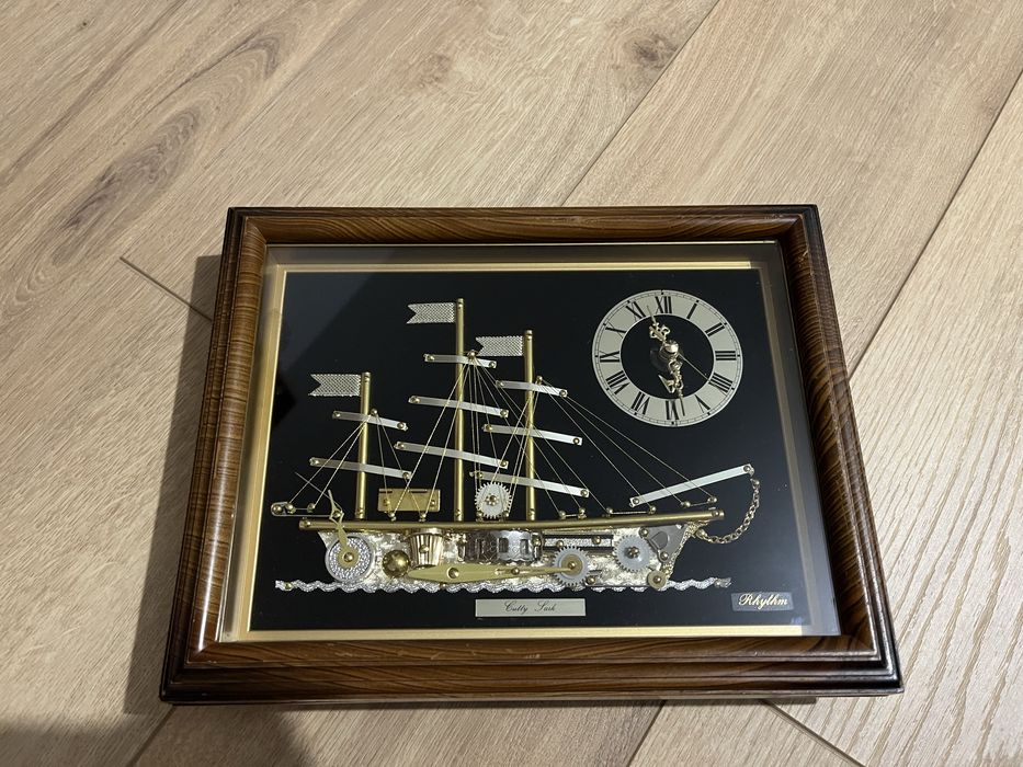 Tablou decorativ cu ceas