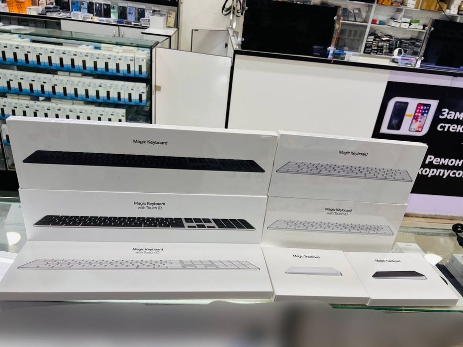Новый Magic Keyboard With Touch ID • Trackpad •