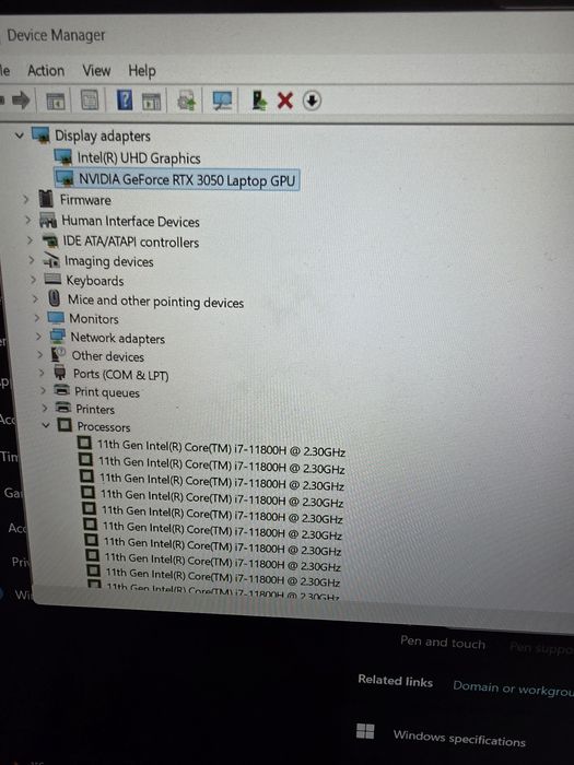 Msi Sword 15 Gaming laptop Като нов!