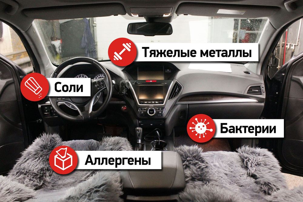 Химчистка автомобиля