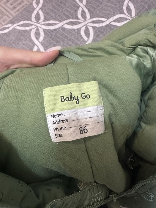 зимний детский комбенизон