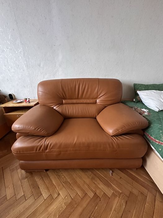 Диван/фотьойл изкуствена кожа
