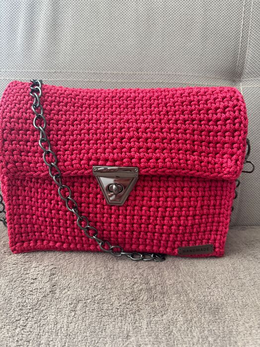 Ръчно плетена чанта!