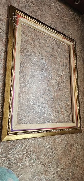 Багетная рамка с подрамником