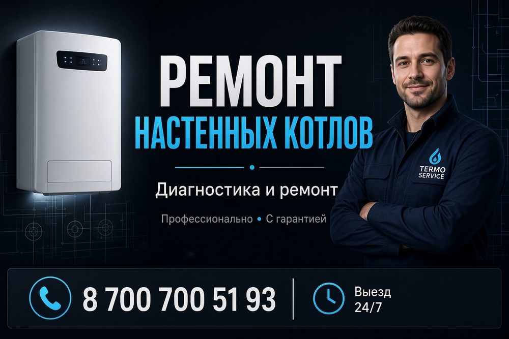 Настенный котел ремонт актау