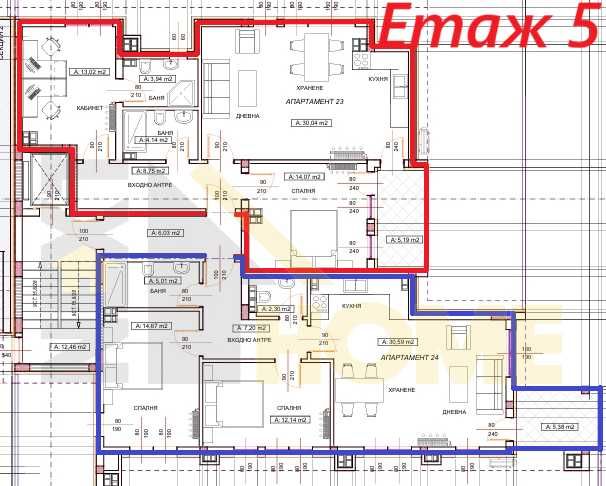 Продава се Тристаен апартамент в Асеновград - 105 кв.м за 608 €/кв.м - Снимка #16