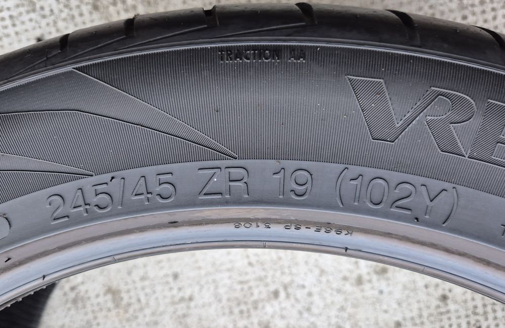 Set 2buc 245/45 R19 102Y XL Vredestein Ultrac Vorti + vară
