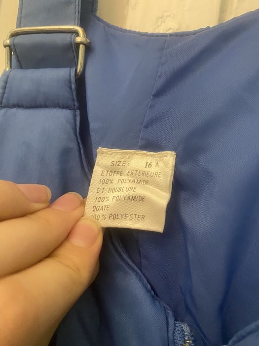 Pantaloni schi albastri