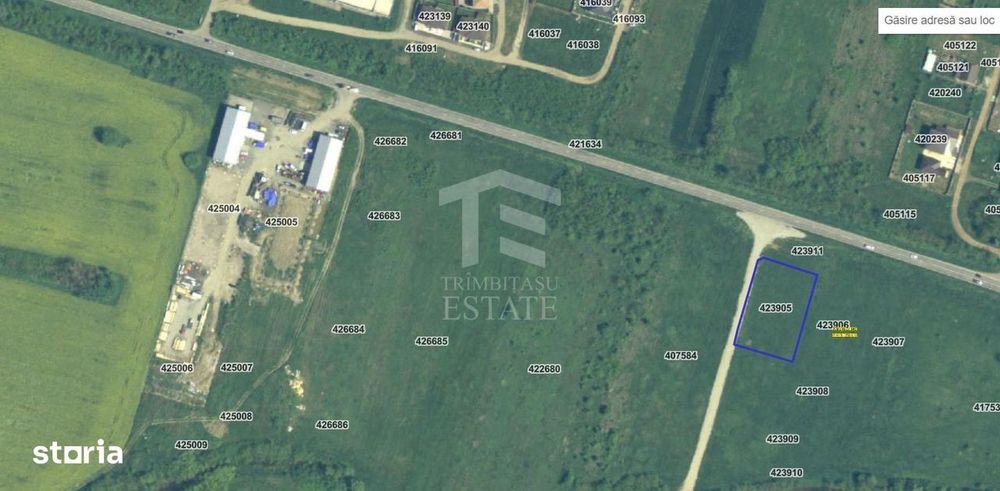 Vanzare | Teren industrial | 2385 MP | Apa Curent Canal | Mosnita Noua