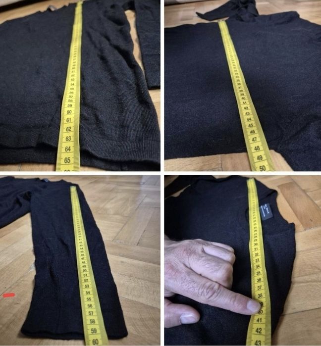 Pulover premium Zara Man, din tricotaj moale, Bărbați - M