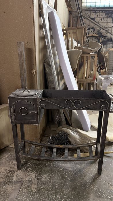 Мангал мощный