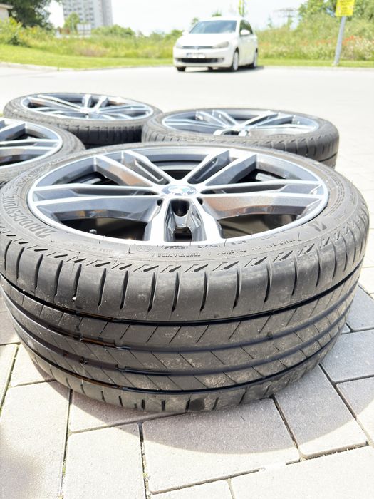 BMW Джанти style 704m с нови гуми БМВ BRIDGESTONE TURANZA 19