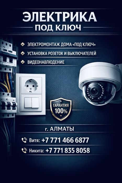 Электрика и видеонаблюдение