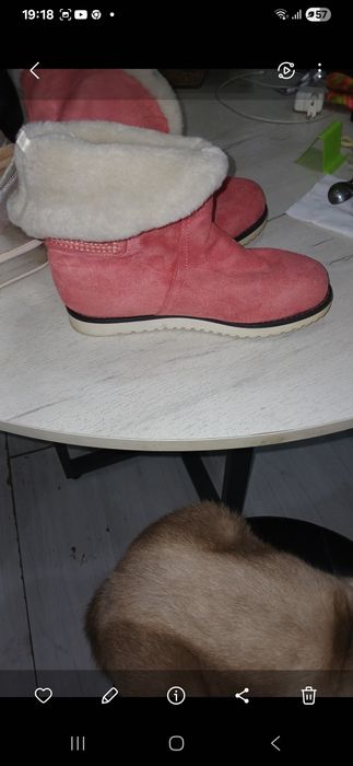 Сапоги мягкие утеплённые