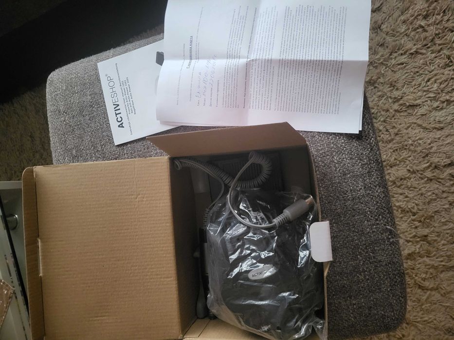 Професионална нова машина за педикюр и маникюр-70лв с гаранция