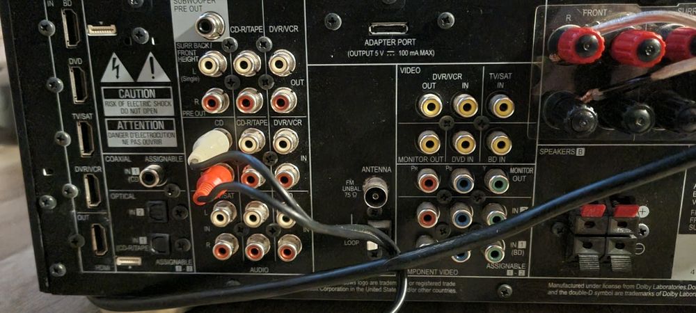 Pioneer VSX-820  5.1-канален A/V ресивър за домашно кино