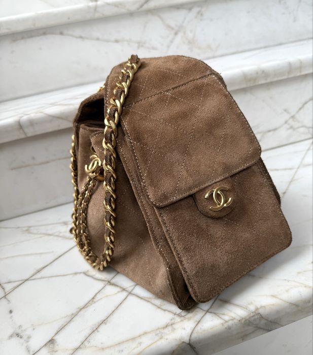 Дамска чанта Chanel 25 от телешка кожа промо цена