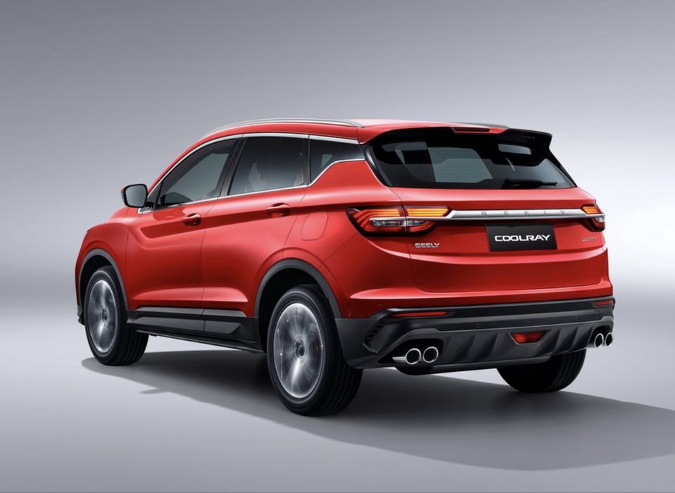 Задний бампер Geely Coolray с 2018 по 2024