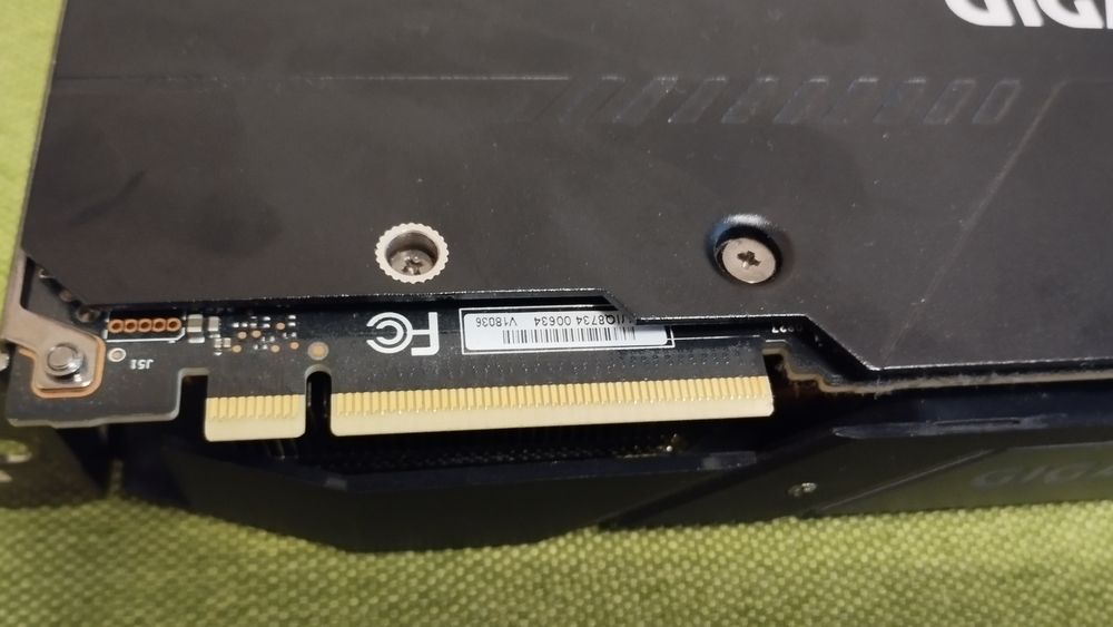 Placa video gigabyte GeForce 2080ti