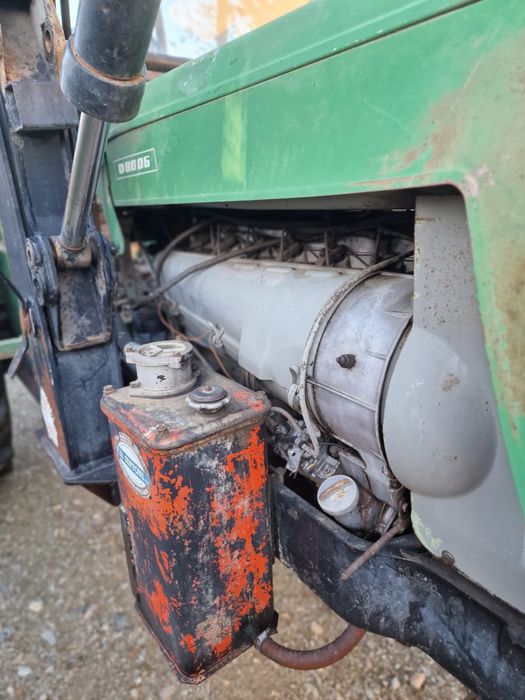 Tractor deutz-fahr 8006 cu incarcator frontal, servo, compresor!!
