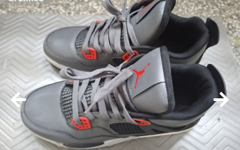 маратонки   Air Jordan 4 Retro "Toro Bravo" нови