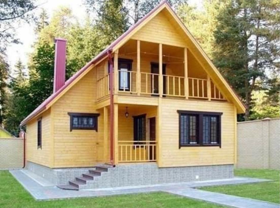 Construim cabane tip casa sau Aframe la comanda