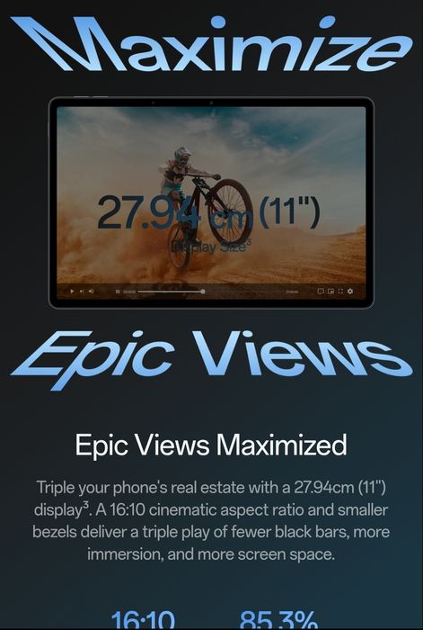 НОВ OnePlus Pad Lite 11" 6GB | 128GB