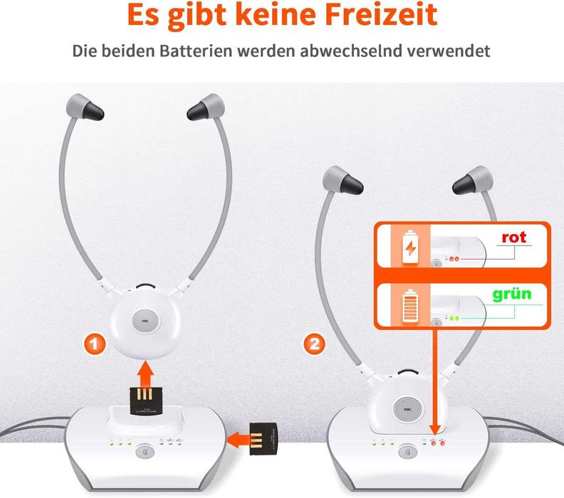 Безжични слушалки за усилване на звука APH100