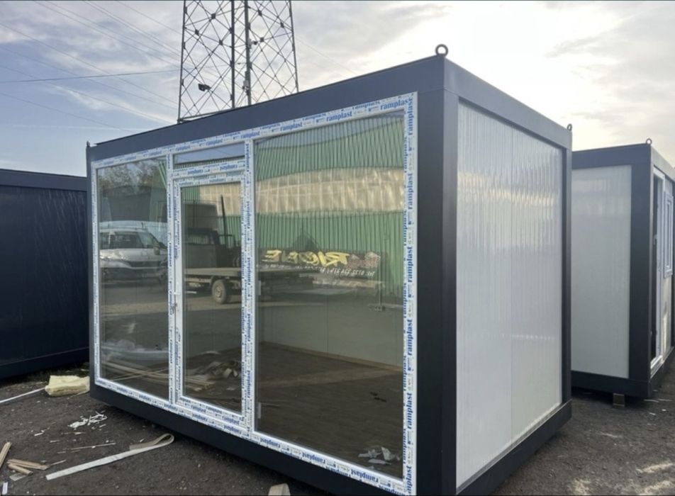 Vand containere modulare container modular santier birou vitrina grup sanitar cafenea calitative