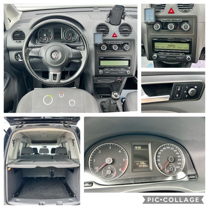 VW Caddy 1.6 TDI 7 Locuri 2012 Euro 5
