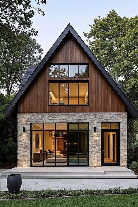 Дома на заказ в металлическом каркасе.