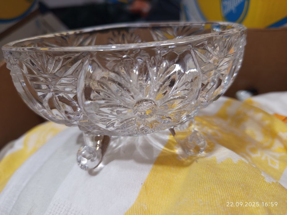 Кристалл и кристални чаши