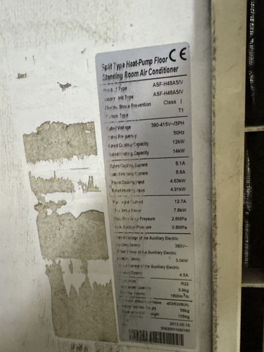 Kондиционер AUX 48 asf -h48a5w