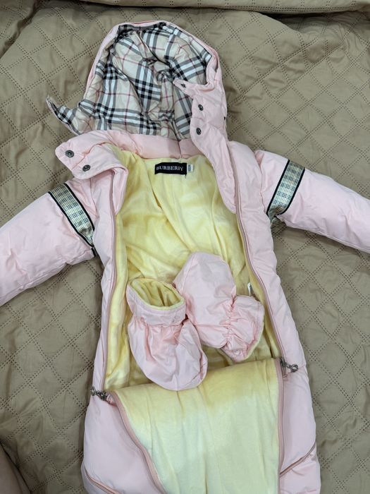 Зимний детский комбинезон трансформер