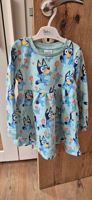 Ватирана рокля с Блуи р.р 92/98