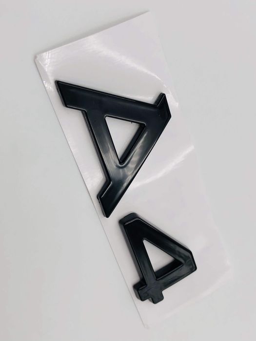 Emblema Audi A4 spate negru