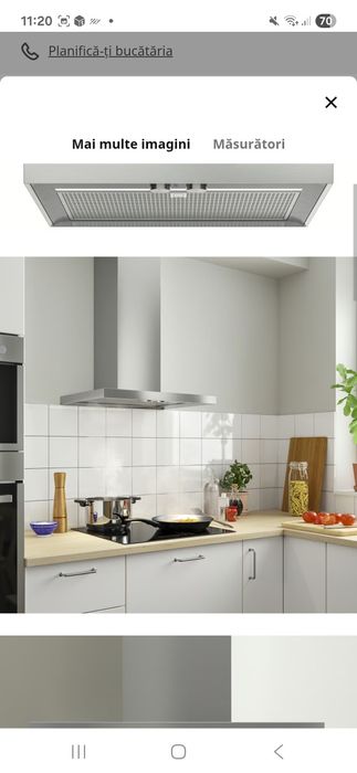 Vând doua hote noi in cutie