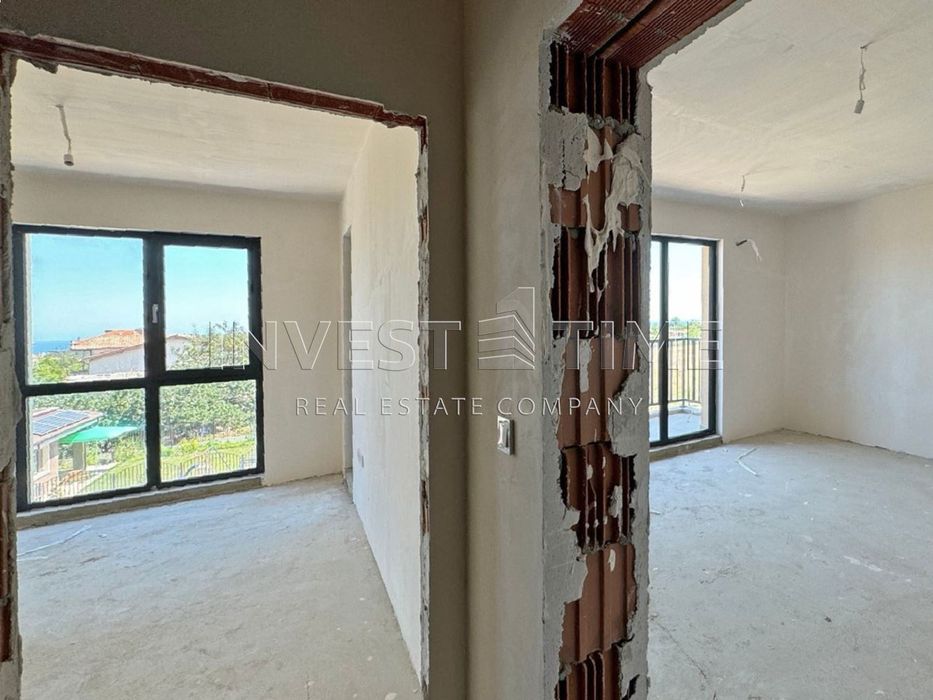 Двустаен апартамент в новострояща се сграда с морска панорама – кв. В