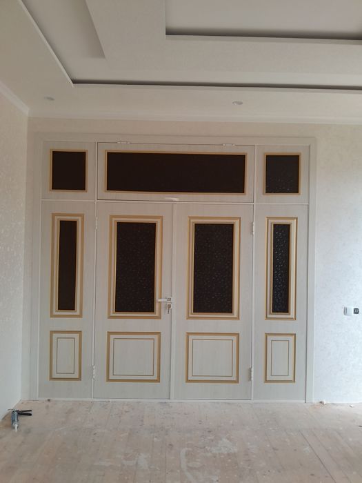 ustanofka mesh komnetni tanlangan eshiklarni ustanofka qilamiz