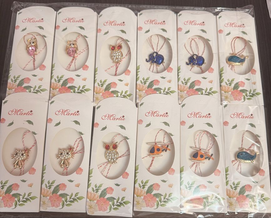 Martisoare pt copii(18 buc la 45 lei toate)