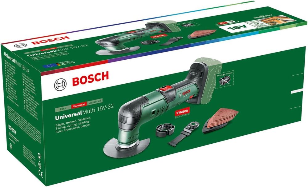 Masina taiat multifunctionala BOSCH UniversalMulti 18V-32,solo,sigilat