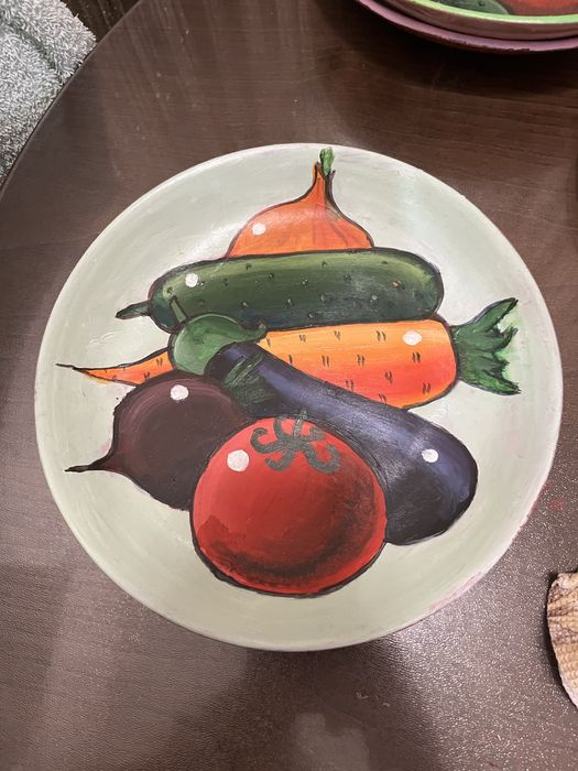 Ляганы небольшие с рисунком