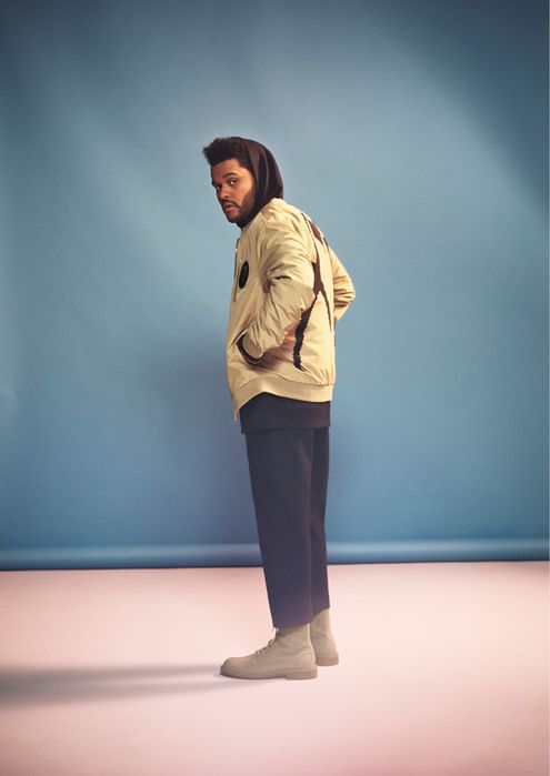 XO The Weeknd X H&M Bomber Jacket ОРИГИНАЛНО бомбър яке - М