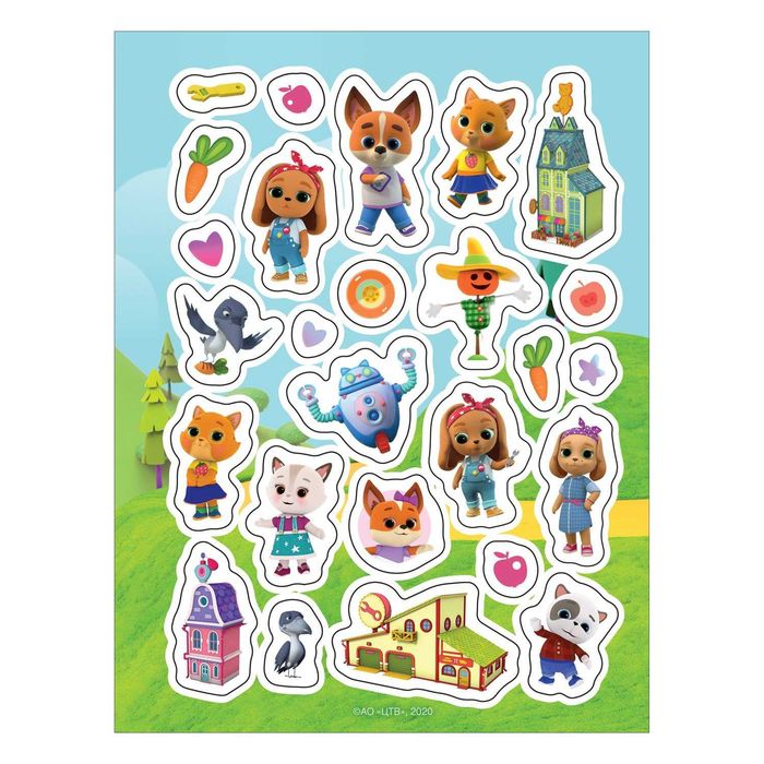 Любые наклейки . Кошечки собачки Марвел Дисней Наруто АНимэ