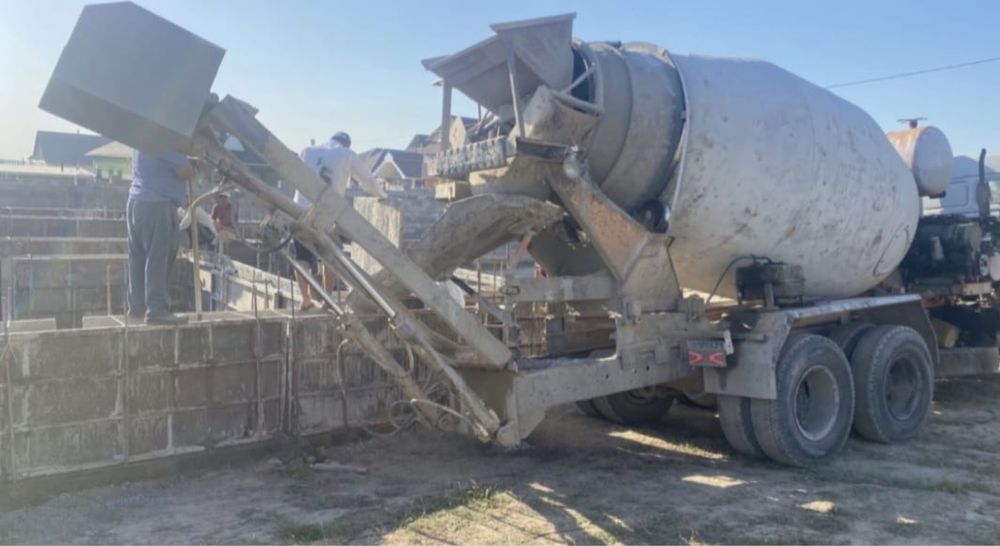 Фундамент таспен қалаймыз