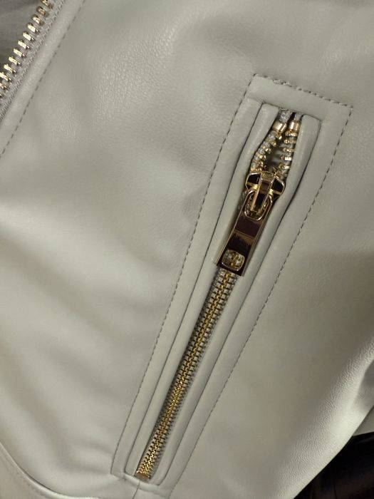 Дамско яке еко кожа ново