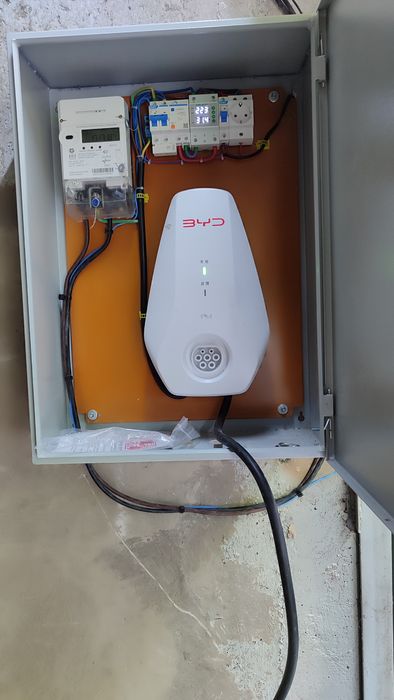 Установка заряднных станций