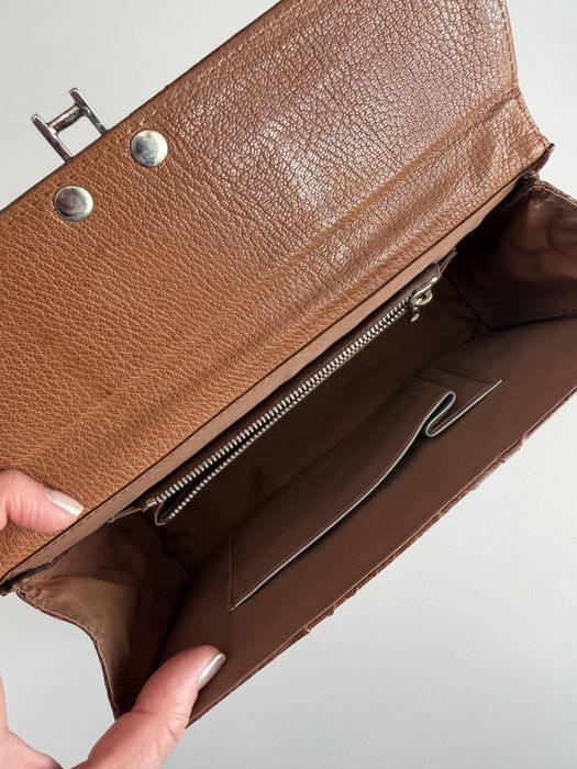 Geanta din piele de şarpe