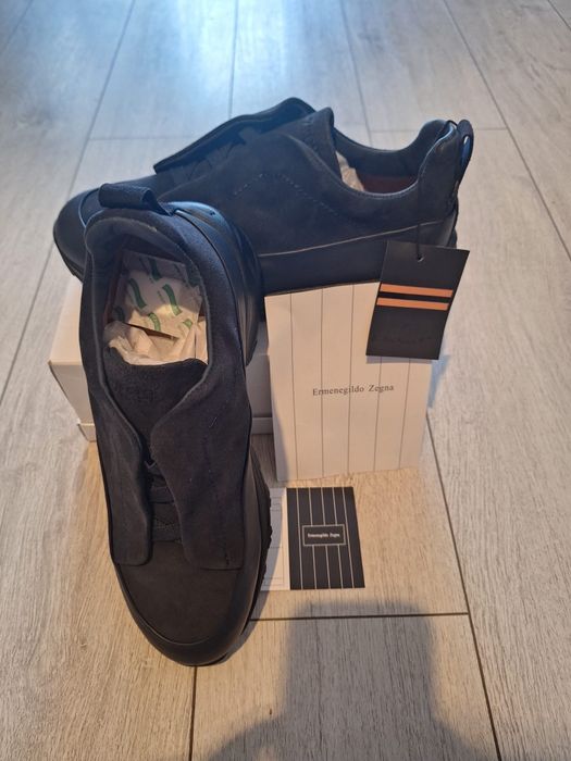 Zegna Luxury  triple Stitch-